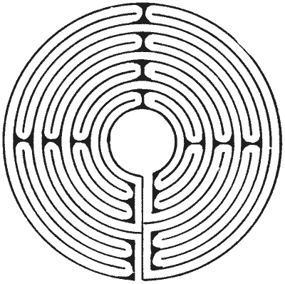FIG. 6.&mdash;Maze at Alkborough, Lincolnshire.