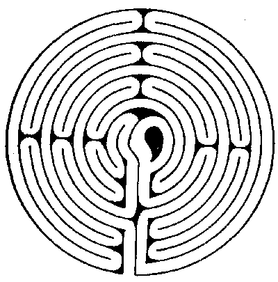 FIG. 8.&mdash;Maze at Wing, Rutlandshire.