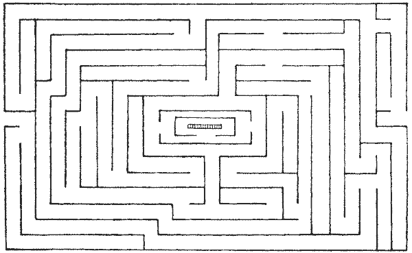 FIG. 16.&mdash;Maze at Hatfield House, Herts.