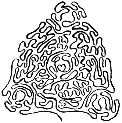 FIG. 19.&mdash;Maze at Pimperne, Dorset.